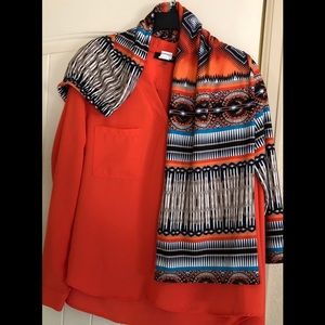 Ladies blouse and pant set